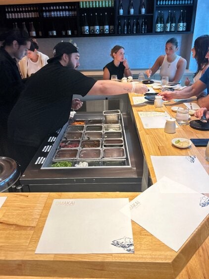 Ryan Hunter Bluestone Omakai Hand Roll Bar