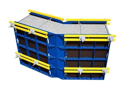 шарнирный угол мелкощитовой опалубки