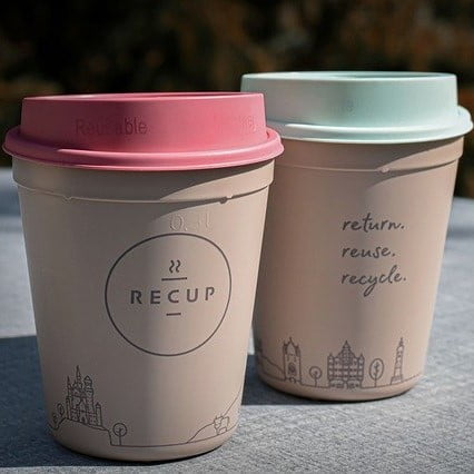 two coffee cups