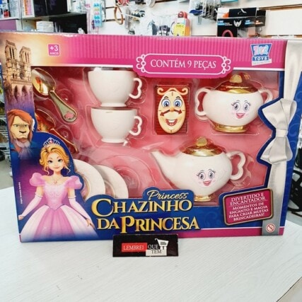 Brinquedo Infantil Divertido Kit Chazinho Da Princesa 9 Pecas