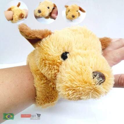 urso de pelúcia pulseira cachorro – ursinho dog