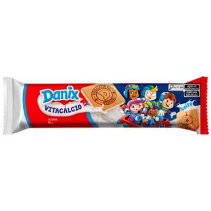 Biscoito Danix Leite 86g arcor