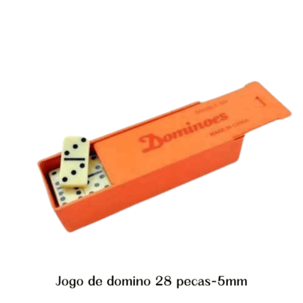 Jogo de Dominó Branco