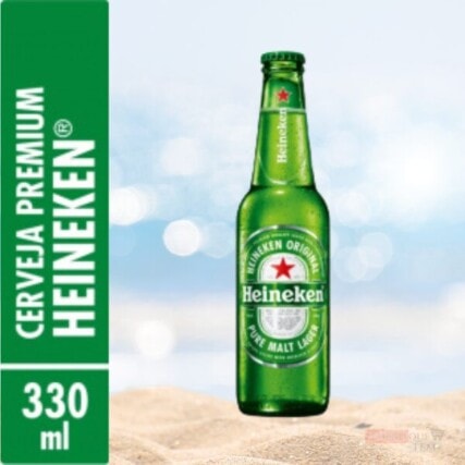 Cerveja Heineken 330ml Long Neck