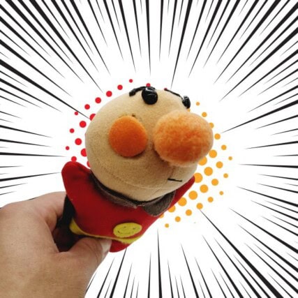 Pelúcia super Herói feliz – boneco heroi happy