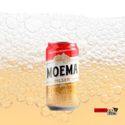 Cerveja Moema Pilsen Lata com 350ml