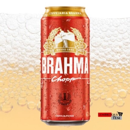 Cerveja Brahma Chopp 473ml –  Bebida