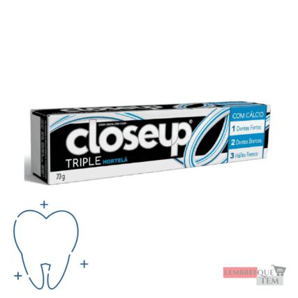CREME DENTAL CLOSEUP TRIPLE HORTELA 70G