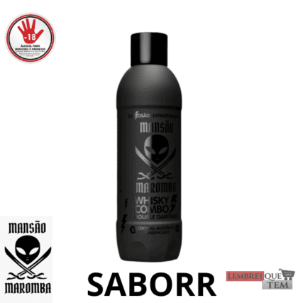 Drink Whisky Combo Double Darkness Mansão Maromba 1l