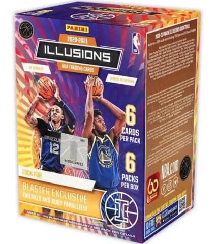 PANINI AMERICA 2020-21 Panini Basketball Illusions Blaster NBA Factory Sealed