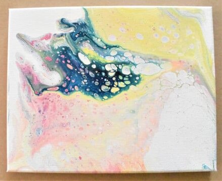 Day 2 Acrylic Pouring Color Theory Series