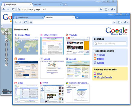 screenshot of google chrome
