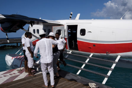 Arrival St Regis Vommuuli Island Maldives