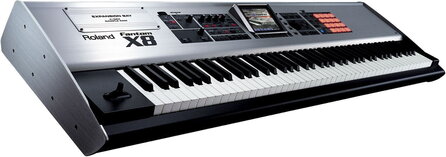 Hire keyboard, Roland Fantom X8 workstation, Roland keyboard hire