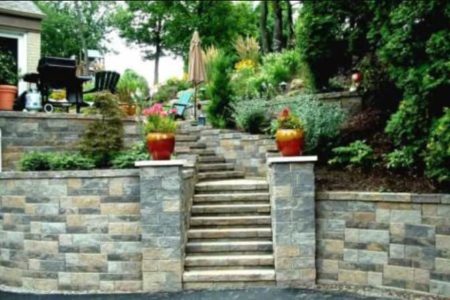 retaining wall ideas