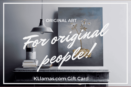 kristin llamas art gift card