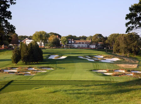 on the Black Course at Bethpage State Park, venue for the 2009 US Open CHampionship, on Septemeber 23, 2008 in Bethpage, New York.