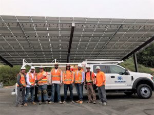 Carport Installation Field Crew