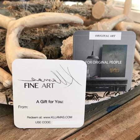 artist kristin llamas gift card