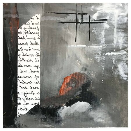 wolf and crane art aesops fables