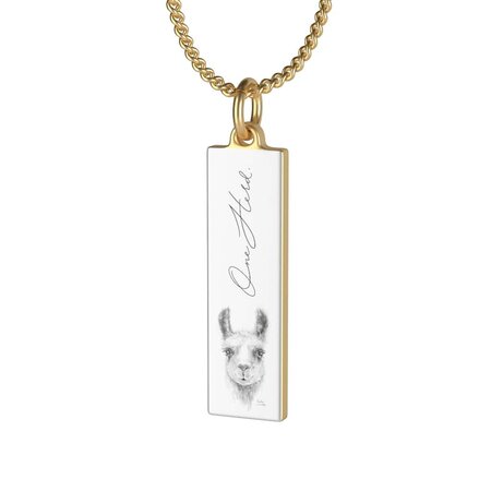 llama necklace