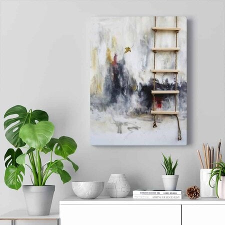 virtue ladder art print by nashville artist kristin llamas