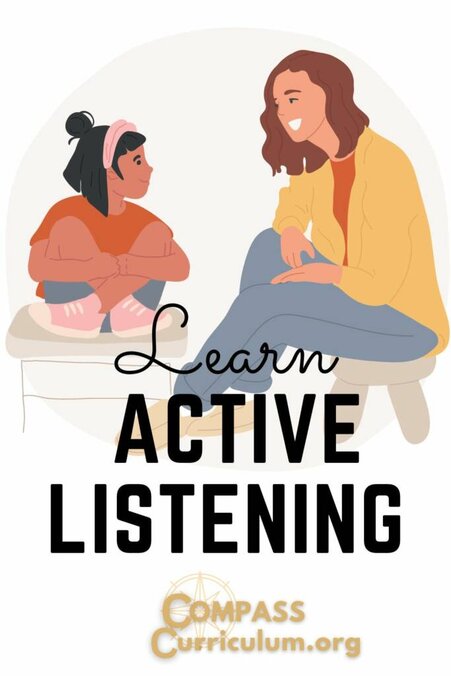 active listening pin