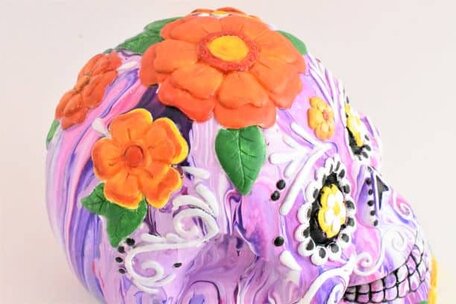 sugar skull art