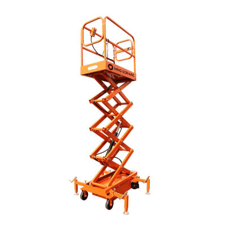 Mini nacelle ciseaux 5m semi électrique