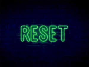 Reset visual for slow office computer