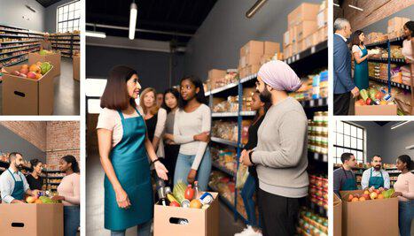 Comment fonctionne l'épicerie sociale ?