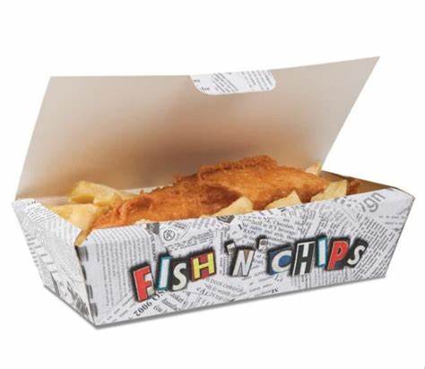 Kraft Medium Fish "n" Chips Box (150)