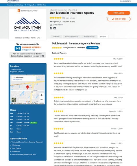 Advantage Agency Profile Reviews