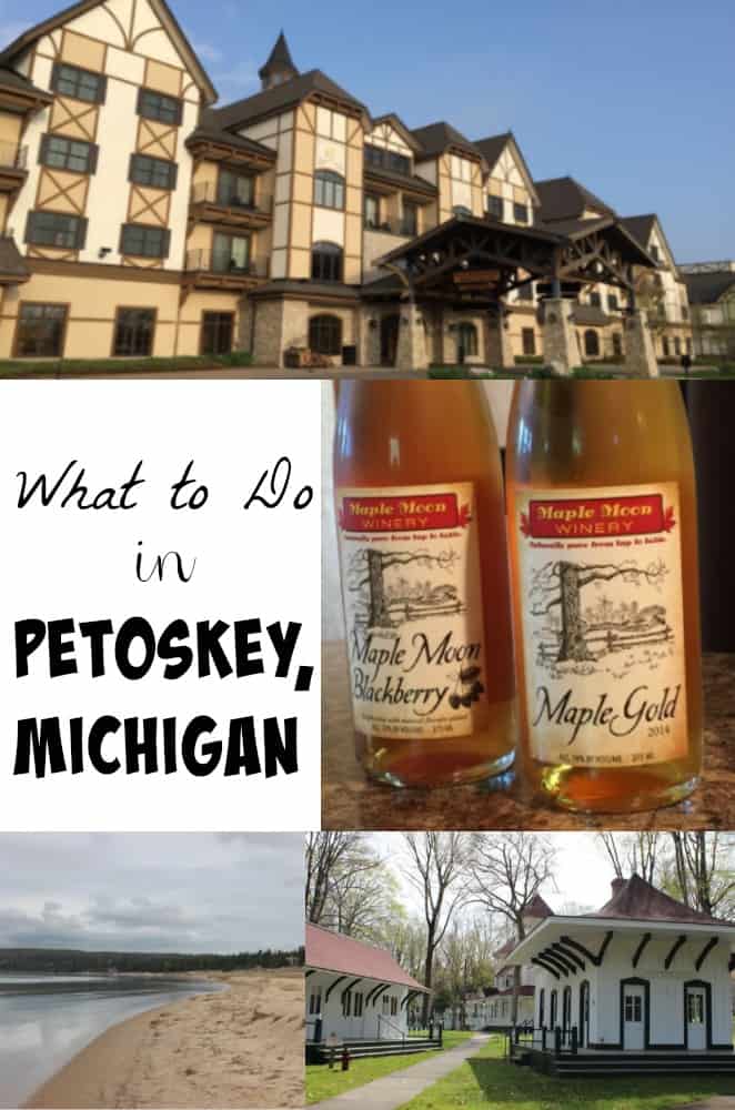 hotel, winery, and beaches in Petoskey Michigan