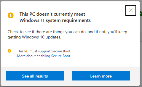 secure-boot-not-supported