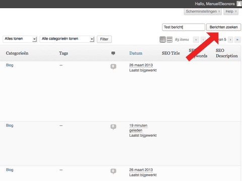 Berichten-doorzoeken