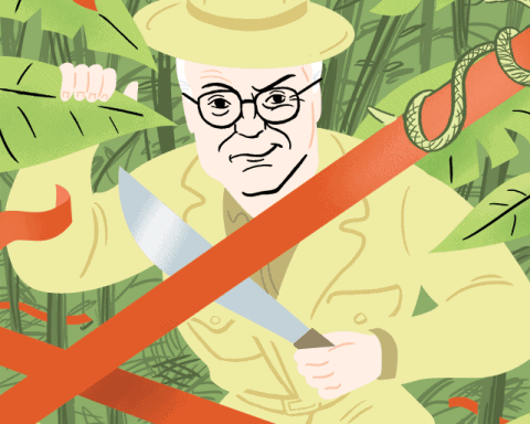 Dick Cheney Illustration by Jack D.