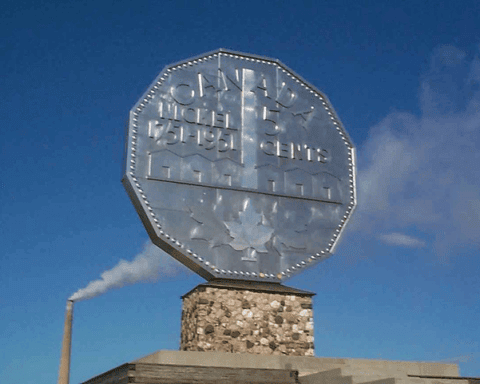 Sudbury's big nickel. Photo by Marcoplo78