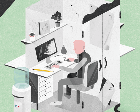 Glass Closet Illustration by Gracia Lam