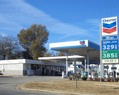 chevron gas station