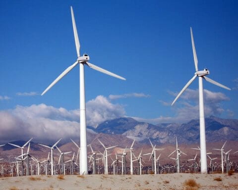 wind turbines