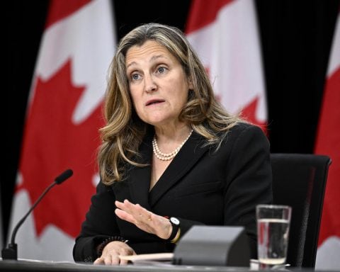 Chrystia Freeland green taxonomy gas