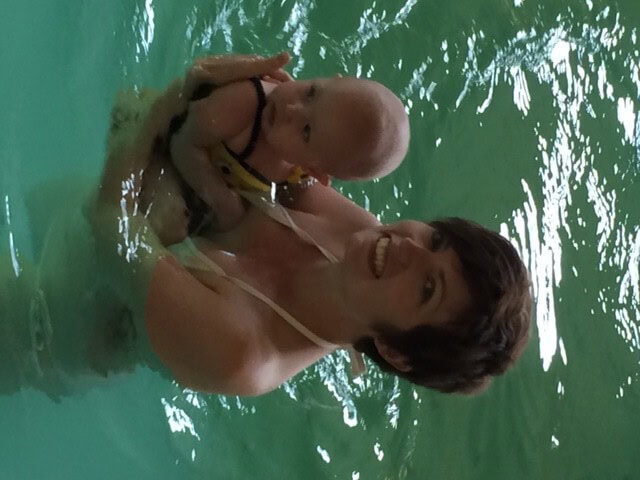 boob grab, all the time, I swer, I am not much more than a couple boobs to Hazel at times...