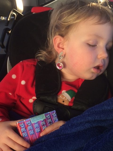 poops her right out!