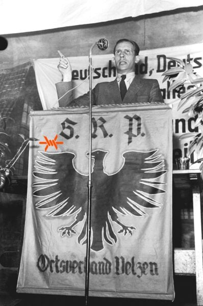 Otto Ernst Remer - Sozialistischen Reichspartei (SRP) 1949 - Uelzen