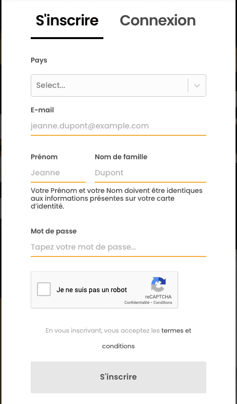 creation de compte sewtoo