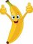 banana cartoon