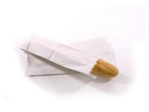 Strung White Sulphite Counter Bags 4" x 6" x 14" 100% recycled (x1000)