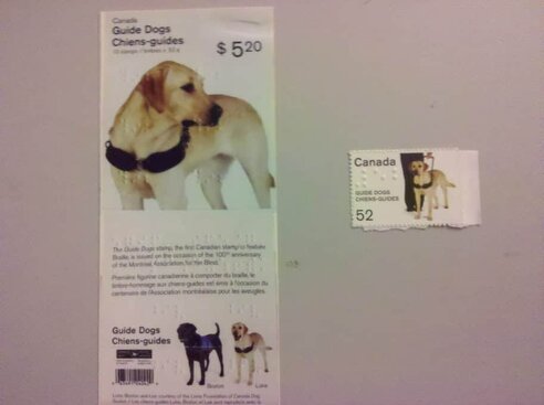 Guide Dog Postage Stamps