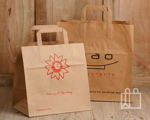 Bolsas ecol gicas kraft gama delivery Expreso Papelero